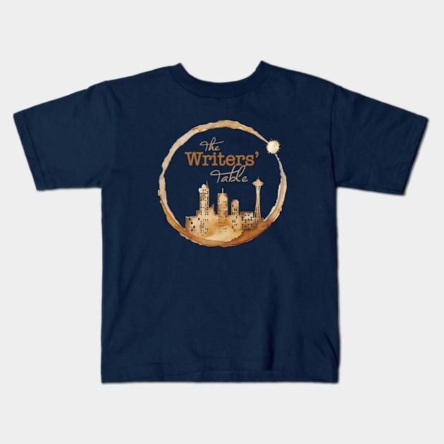 Writers' Table - Seattle Kids T-Shirt by Mizgot